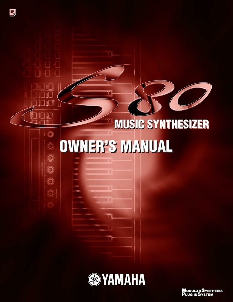 Yamaha S-80 User manual