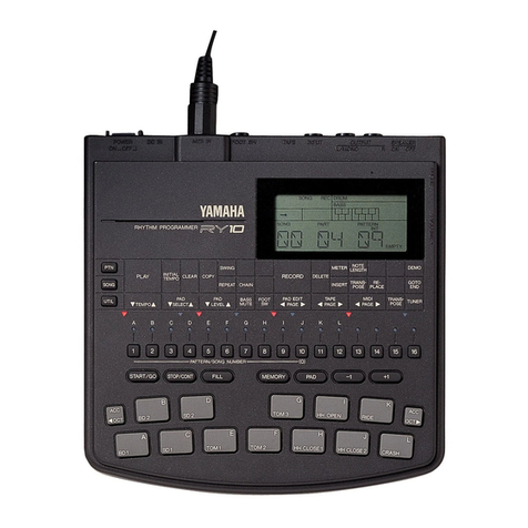 Yamaha RY10 operating manual