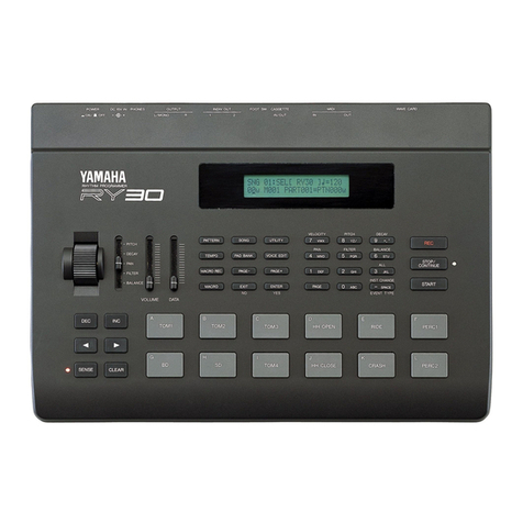 Yamaha RY30 operating manual