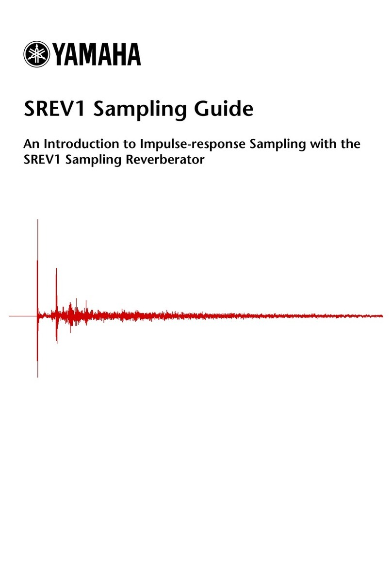 Yamaha S Rev1 supplementary guide