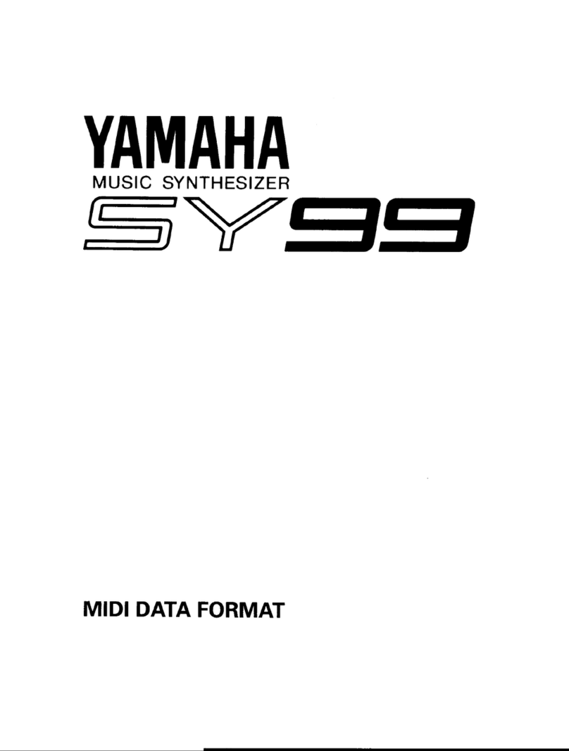 Yamaha SY99 Manual
