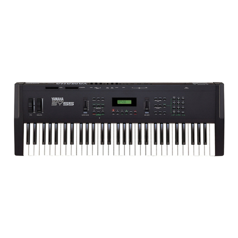 Yamaha SY55 User manual Yamaha SY55 User manual
