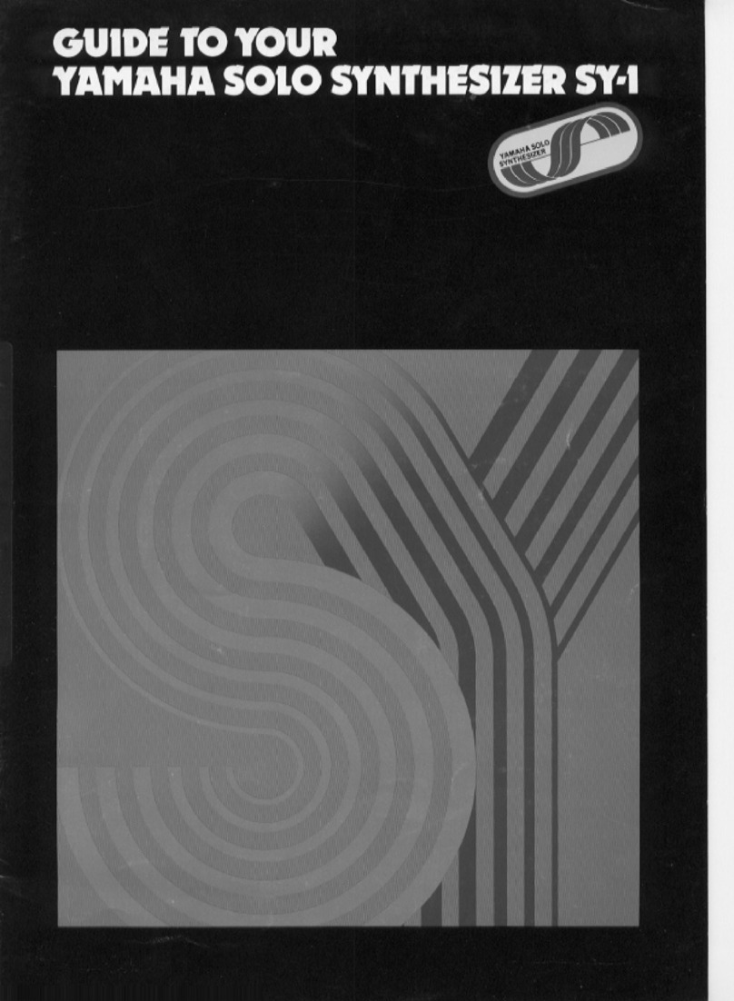 Yamaha SY-1 user guide