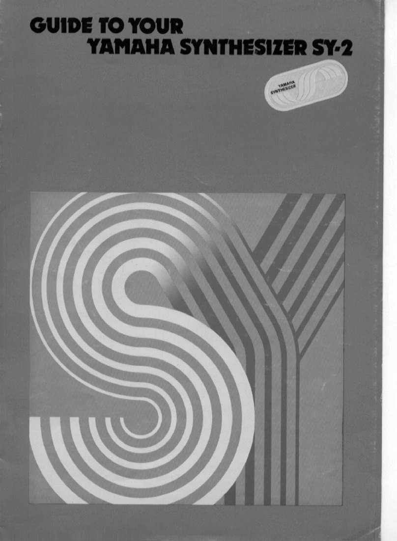 Yamaha SY-2 User manual
