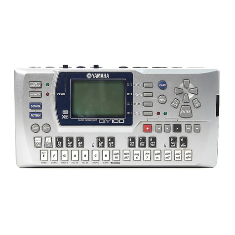 Yamaha QY100 Data Filer Data list
