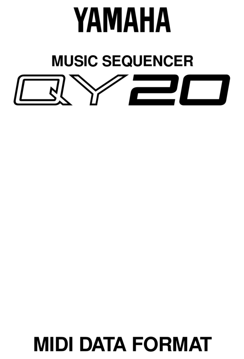 Yamaha QY20 Manual
