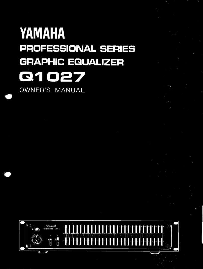 Yamaha Q1027 owner's manual