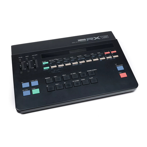 Yamaha RX-15 User manual