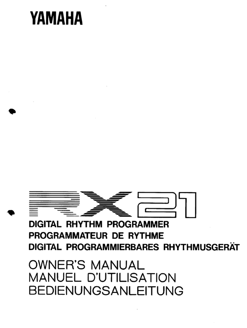 Yamaha RX-21 User manual
