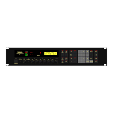 Yamaha REV7 User manual Yamaha REV7 User manual