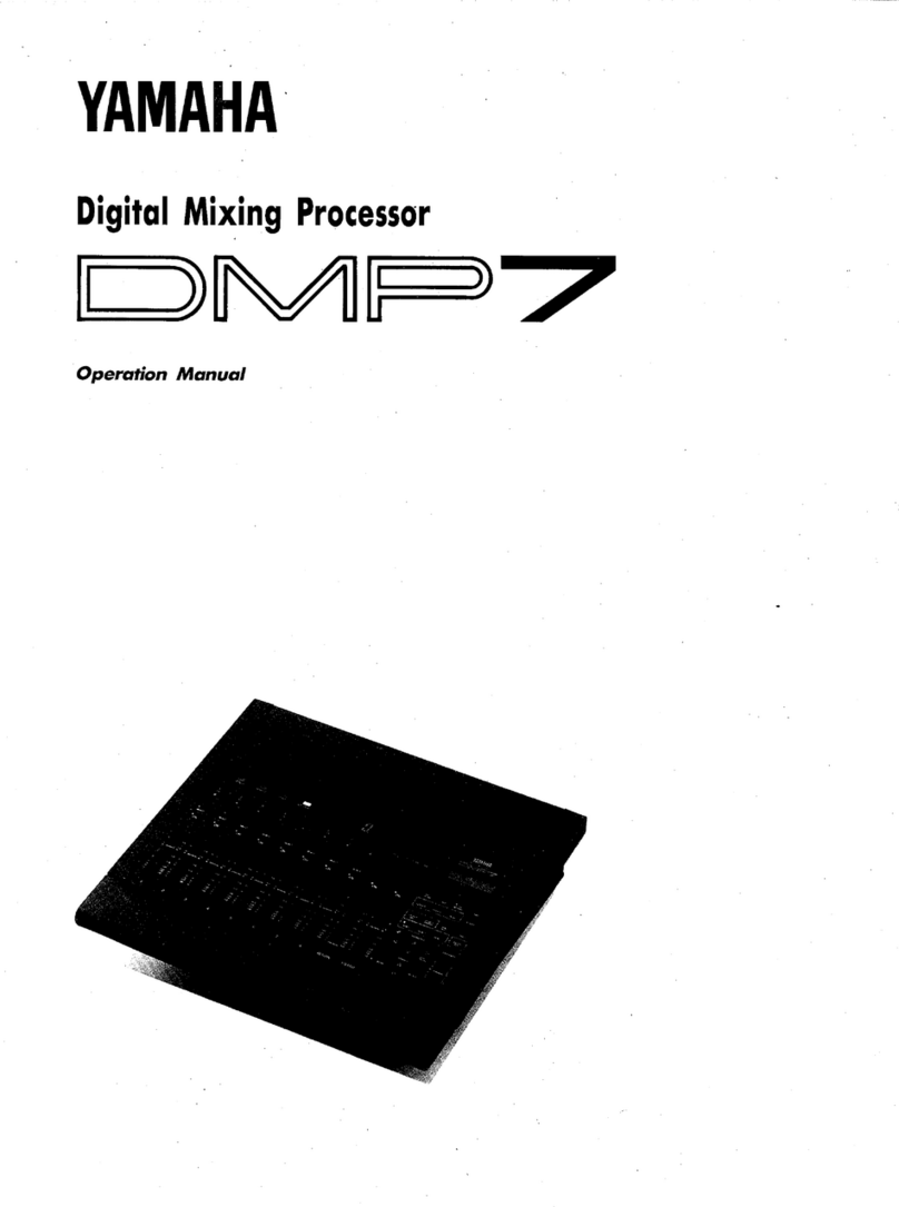 Yamaha DMP7 User manual