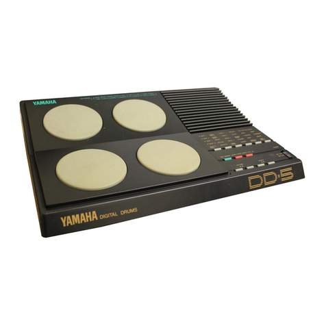Yamaha DD-5 User manual