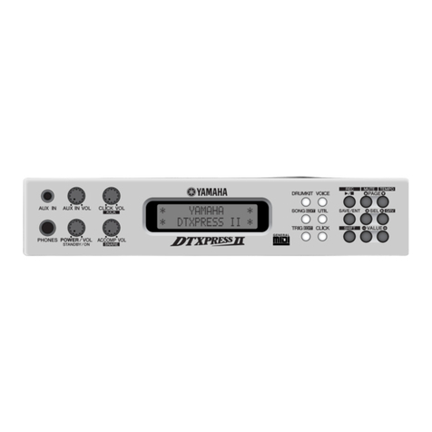 Yamaha DTXPRESS II User manual