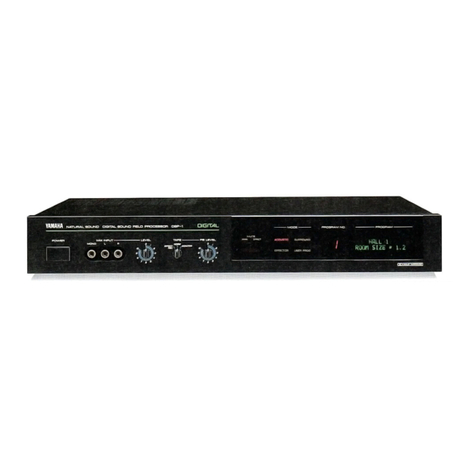 Yamaha DSP-1 owner's manual