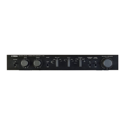 Yamaha C-2a User manual