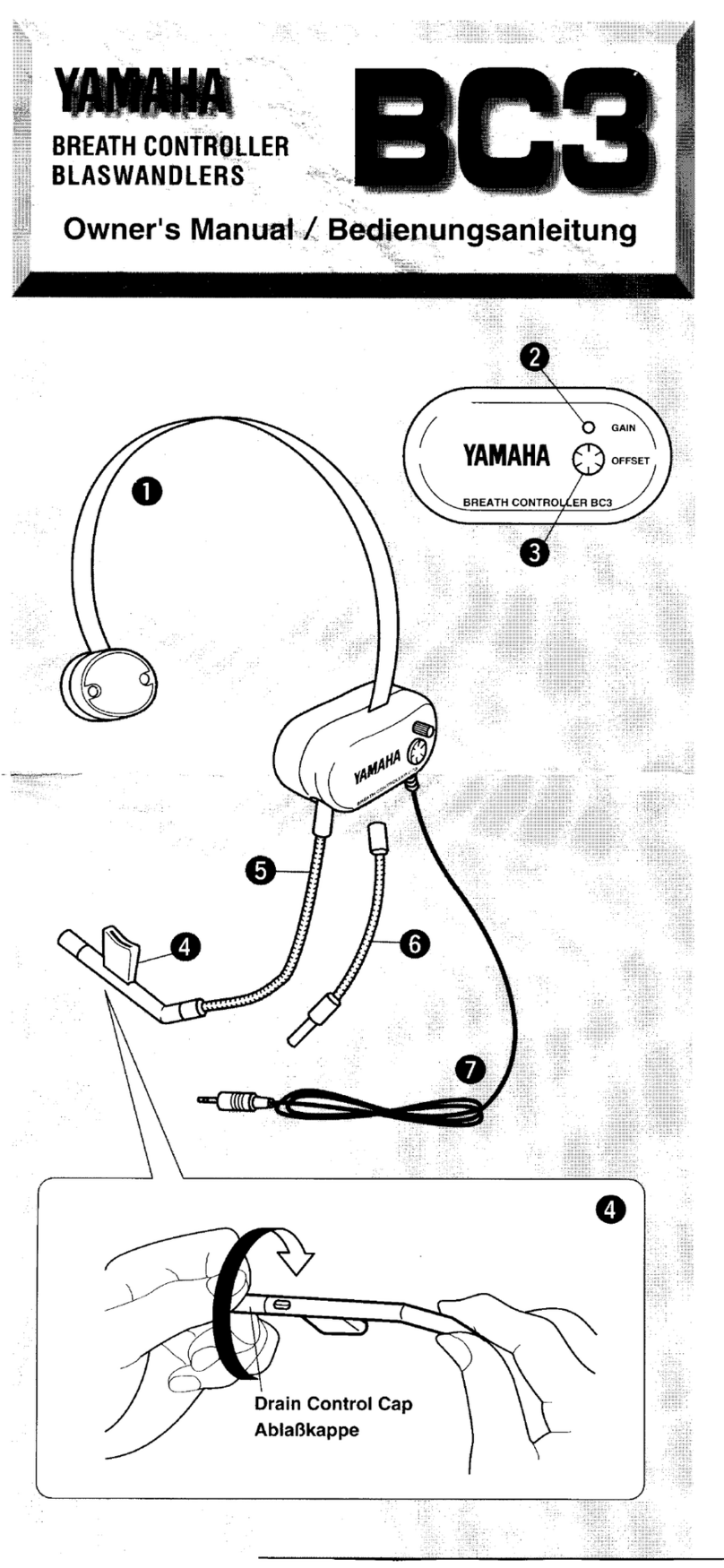 Yamaha BC3 owner's manual