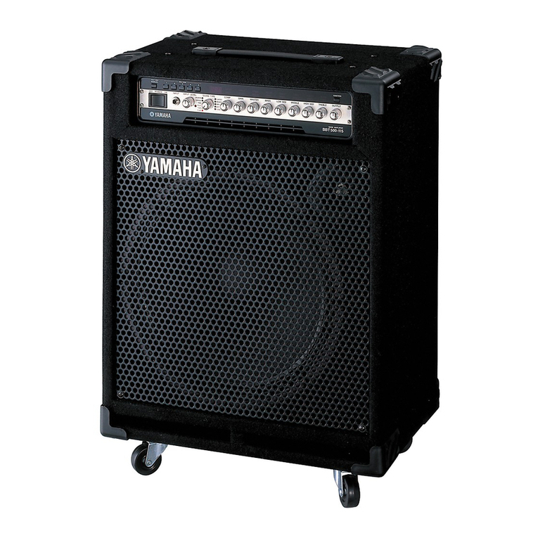Yamaha BBT500-115 supplementary guide