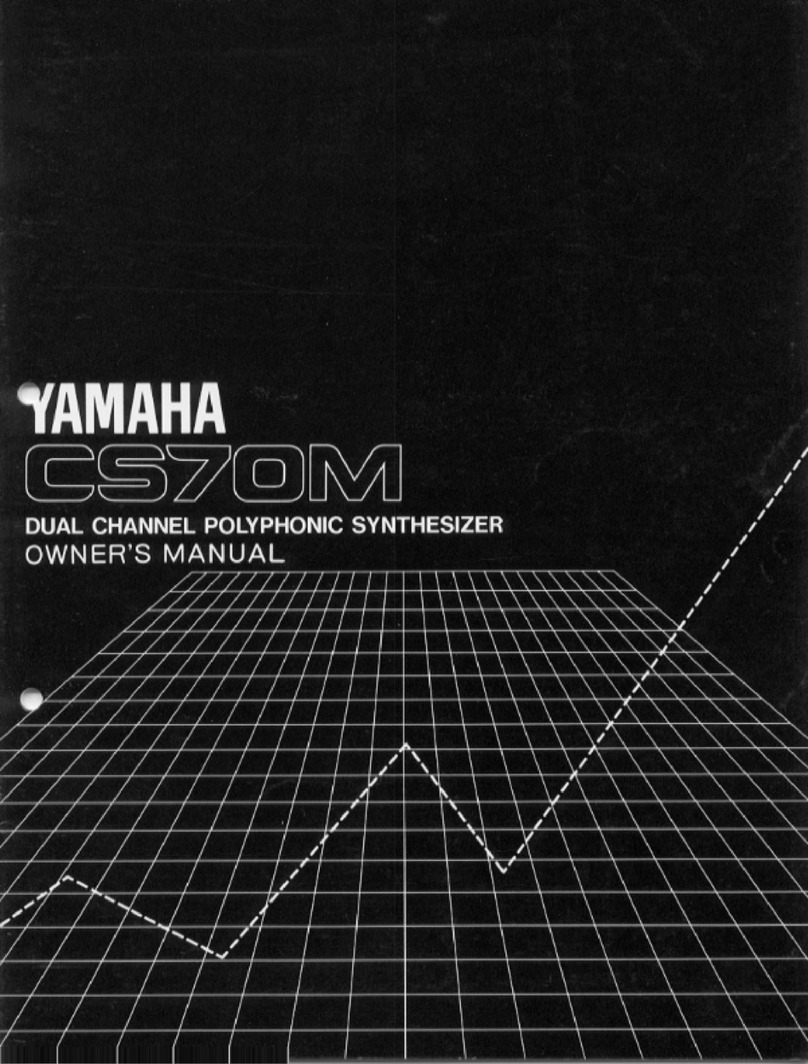Yamaha CS-70M User manual Yamaha CS-70M User manual