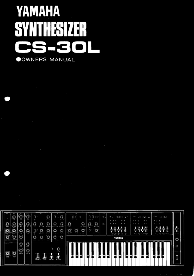 Yamaha CS-30L User manual
