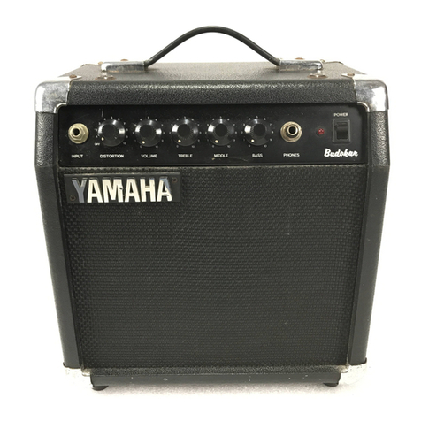 Yamaha HY-10G Budokan User manual