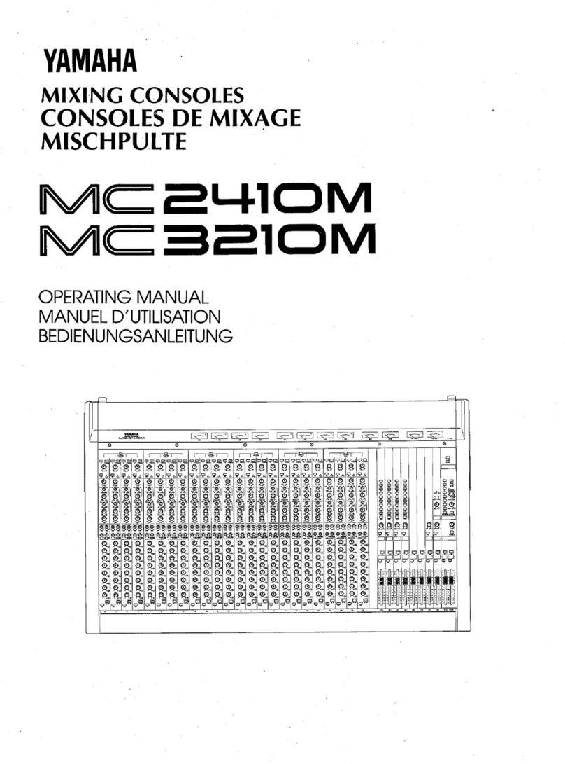 Yamaha MC2410M operating manual