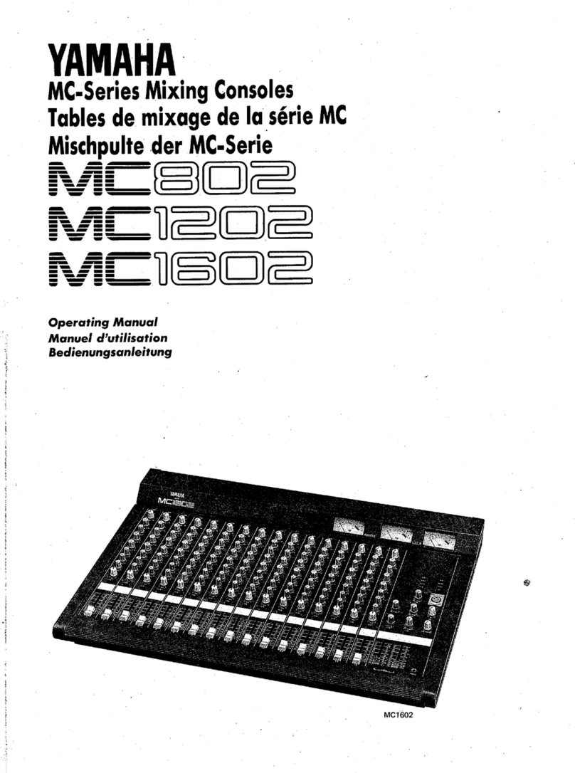 Yamaha MC1202 operating manual