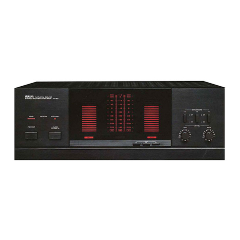 Yamaha M-60 User manual Yamaha M-60 User manual