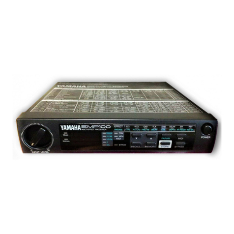 Yamaha EMP100 Manual