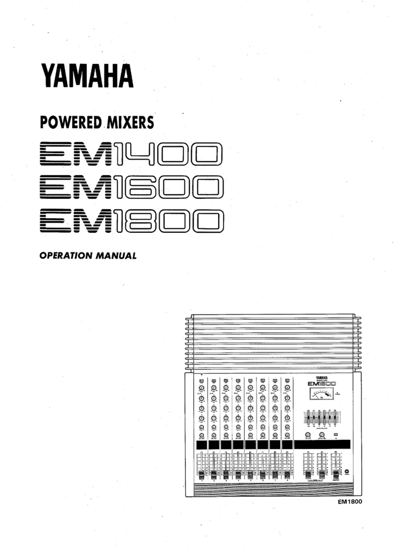 Yamaha EM-1400 Operation manual