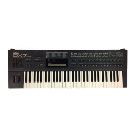 Yamaha DX7 II FD User manual Yamaha DX7 II FD User manual