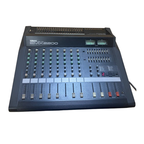 Yamaha EMX2150 User manual