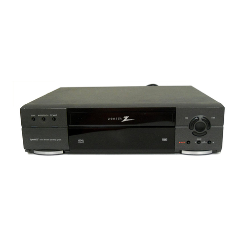 Zenith VRC420 User manual