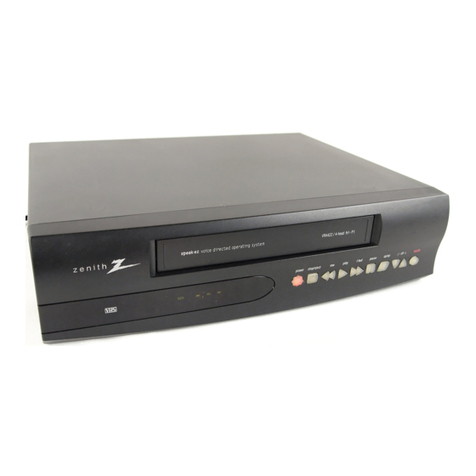 Zenith VRB211 User manual