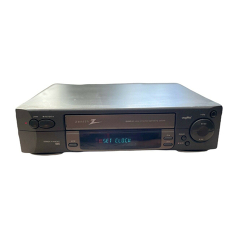 Zenith VRA423C operating guide