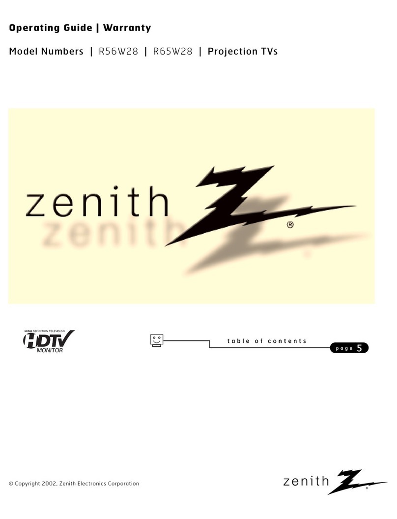 Zenith R56W28 User manual