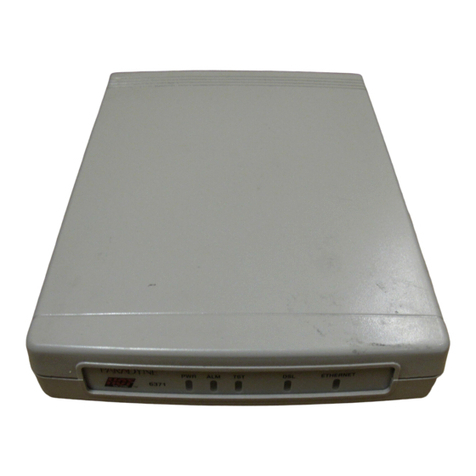 Paradyne Hotwire 6371 installation instructions
