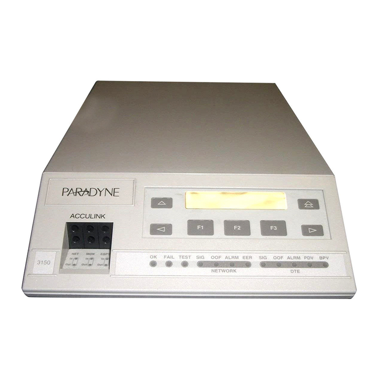 Paradyne ACCULINK 3150 Manual