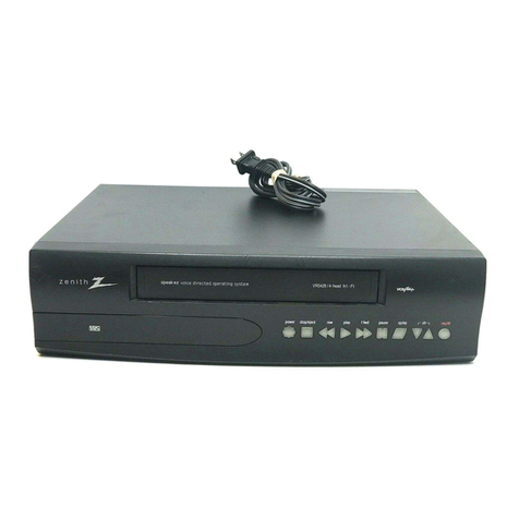 Zenith VRS428 User manual