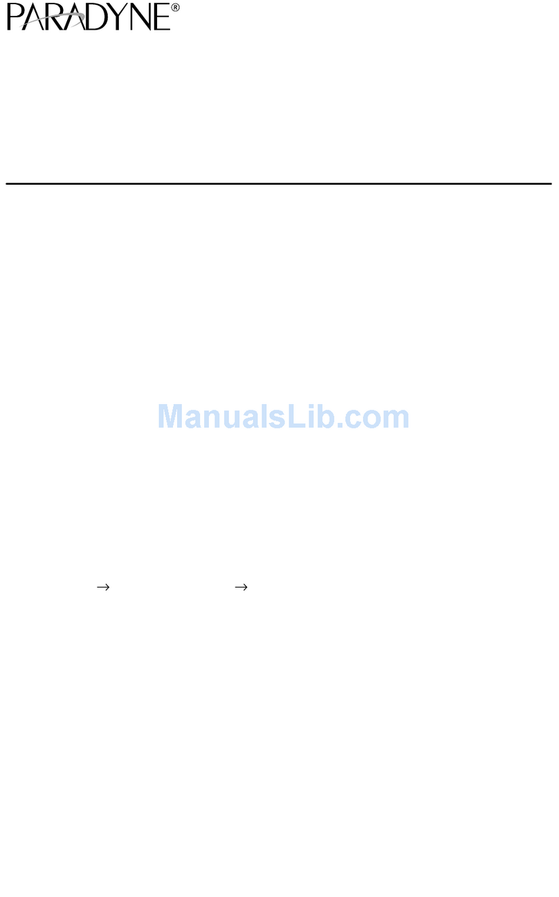 Paradyne Hotwire 6301 installation instructions