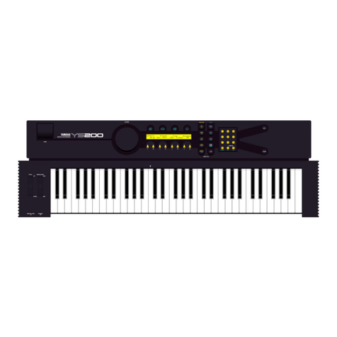 Yamaha YS200 User manual