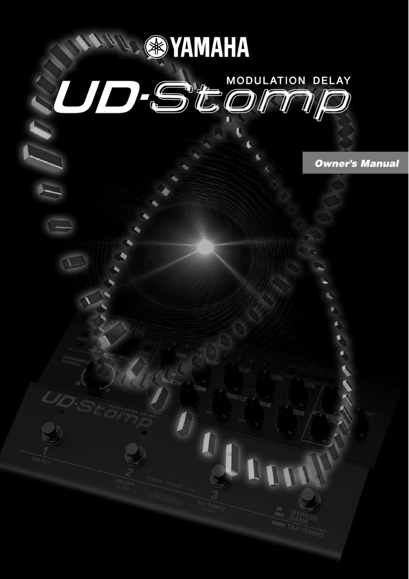 Yamaha UD-Stomp User manual Yamaha UD-Stomp User manual