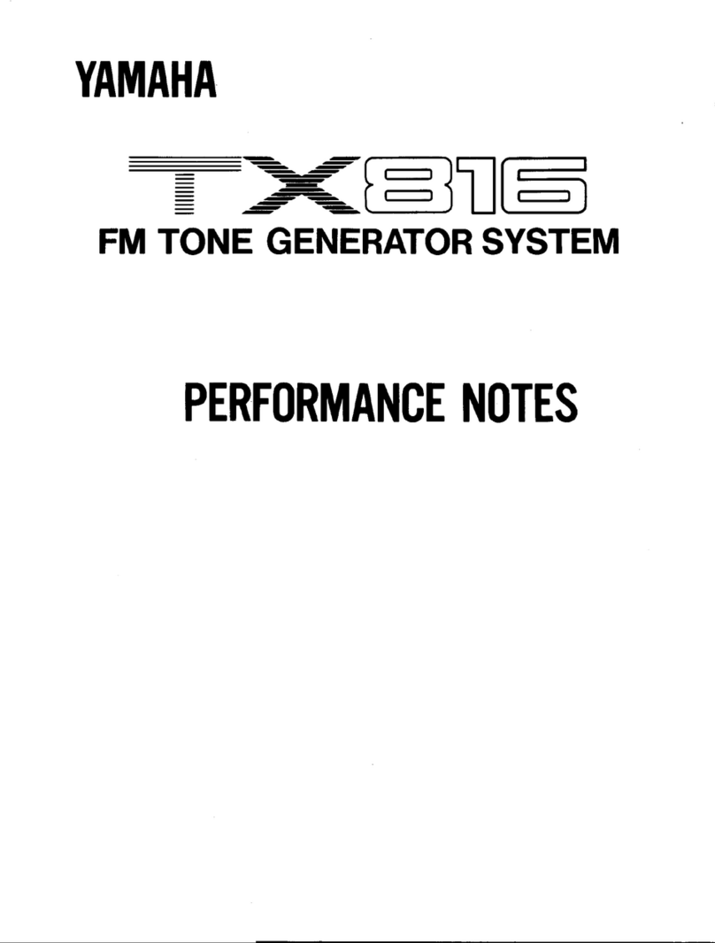 Yamaha TX816 Manual Yamaha TX816 Manual
