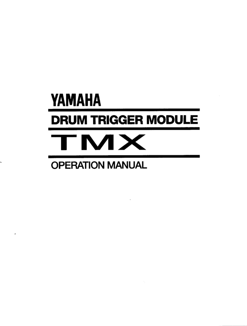 Yamaha TMX user guide