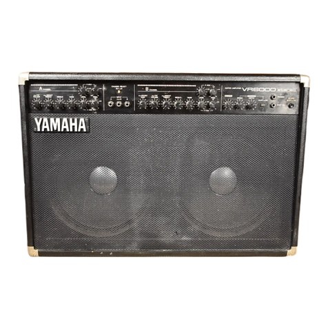 Yamaha VR-4000 Operation manual Yamaha VR-4000 Operation manual