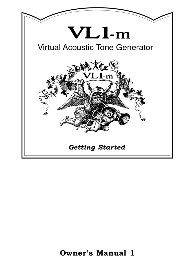 Yamaha VL1-m owner's manual