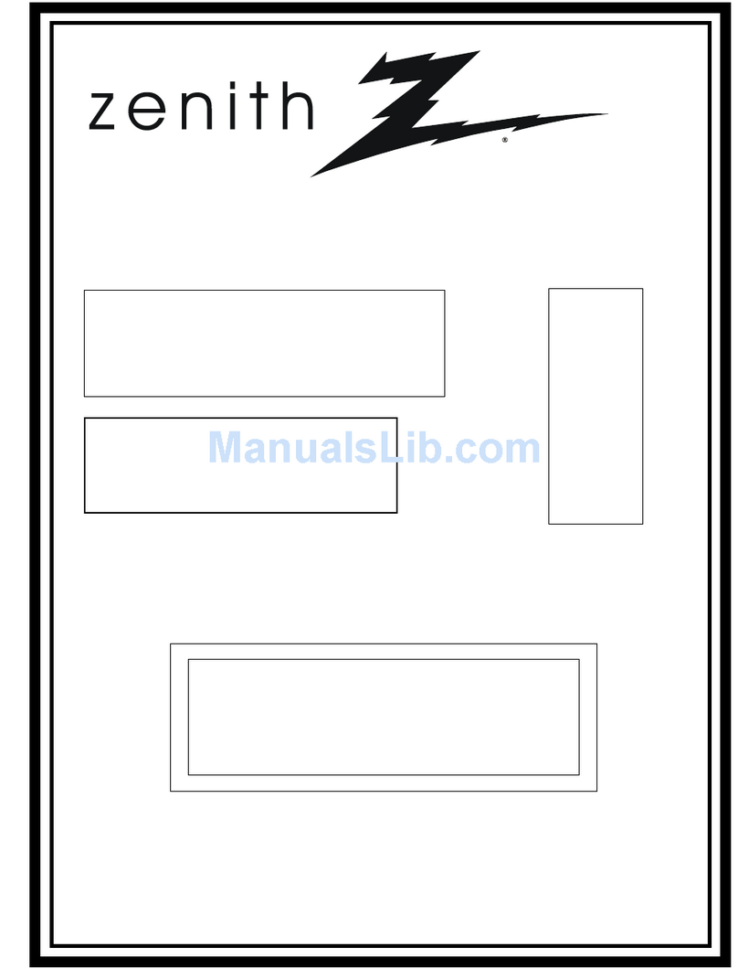 Zenith TRK4000 user manual