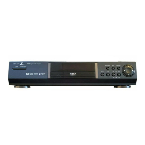 Zenith DVD2200 User manual