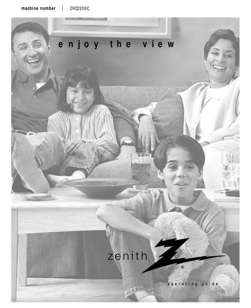 Zenith DVC2200C User manual