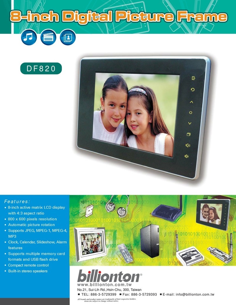 Billionton DF820 Specifications