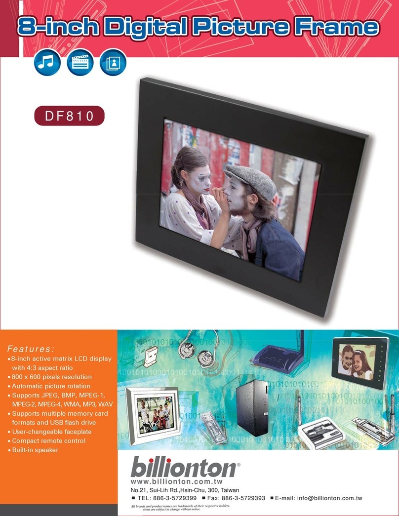 Billionton DF810 Specifications